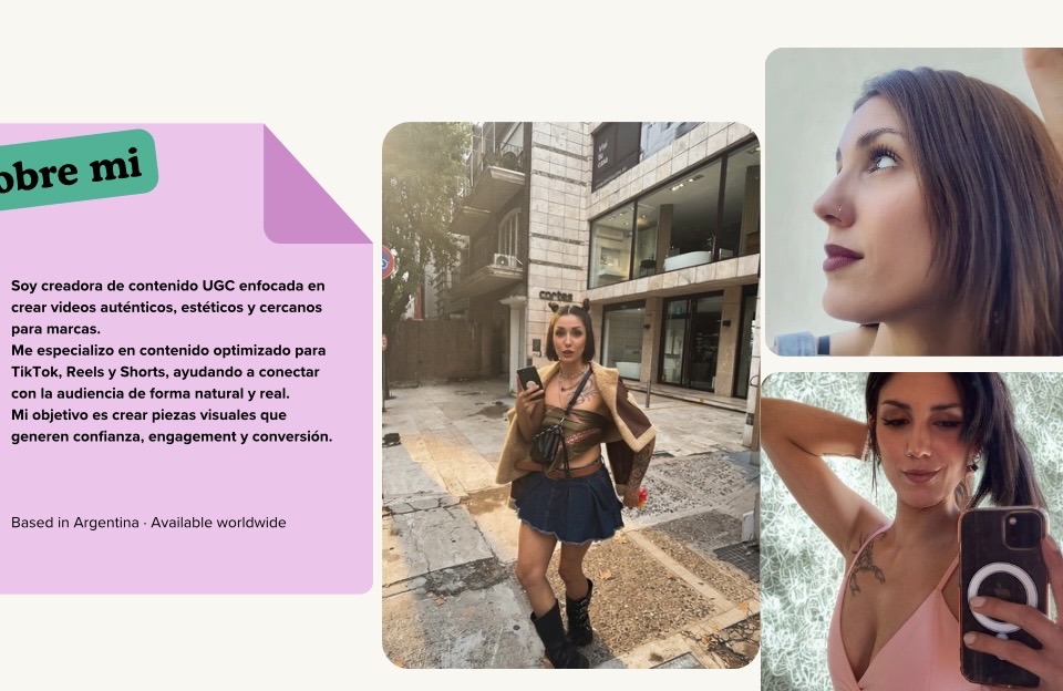Contenido UGC auténtico que conecta y vende